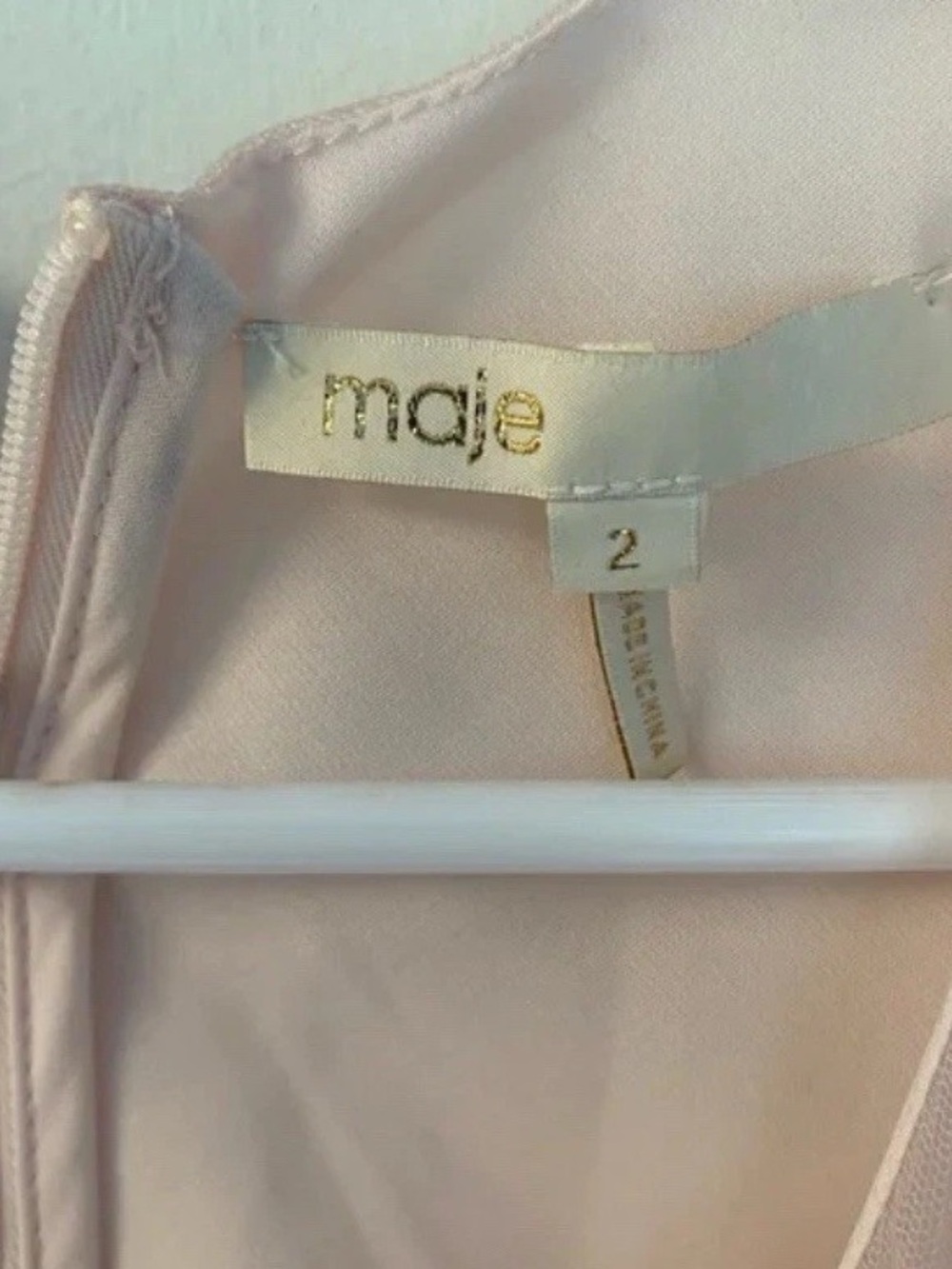Maje Raphael Dress Size 2/US 6 - Picture 4 of 15